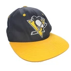 Pittsburgh Penguins Hockey Snapback Hat Nhl Team Ball Cap Embroidered Cotton Used. Price: $11.94.