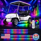 Roykaw Golf Cart Underglow Led Strip Lights Accent Neon Lighting Kit For Ezgo New. Price: $111.62.