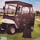 New 10L0L 2 Seater Golf Cart Enclosure 4-SIDED Black ACC-F55-SZ. Price: $76.49.