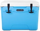 Serenelife 25 Quart Portable Cooler Duty Ice Chest Holds 63 Cans 2-LITER New. Price: $187.60.