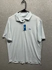 New Congaree Golf Club Mens Size Medium Polo Shirt Logo Blue Martini All Over. Price: $39.87.