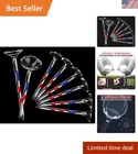 Golf Tees 3 1/4'' Unbreakable Transparent Acrylic, Plastic Reduce Side Spin &... New. Price: $23.68.