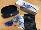 Nib Sharper Image Golf Ball Finding Glasses Black Blue Lenses W/ Case Cloth Box New. Price: $25.00.