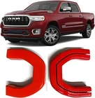 Tow Hook Covers For Dodge Ram 1500 2019-2025, Custom Front Hitch Red New. Price: $26.05.