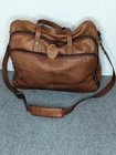 Tica Leather Messanger Travel Shoulder Bag Adjustable Strap Golf Logo Tag Pre-owned. Price: $54.95.