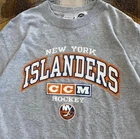 90S New York Islanders Nhl Hockey Team Grey T-shirt Unisex Tee S-5XL. Price: $23.99.