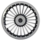 Wheel Cover For E-z-go 19241G1, 31428G1 8" Turbine Black/silver; CAP-0002 New. Price: $15.40.