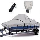 Center Console Boat Cover 16 -18.5 Waterproof Gray Tuszom 13-19 1200D Motor New. Price: $154.99.