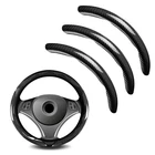 3PCS Universal Carbon Fiber Steering Wheel Cover Anti-slip & Segmented Desi... New. Price: $46.25.