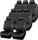 Car Pass Bling Seat Covers Full Set Shining Rhinestone Diamond Waterproof... New. Price: $71.95.