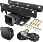 Nilight JK-61A 2" Inch Rear Bumper Tow Trailer Hitch Receiver Kit,... New. Price: $75.99.