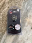 Chicago Bears Nfl Team Golf Cap Clip With 2 Magnetic Enamel Ball Markers New. Price: $14.85.