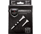 Low Resistance 2.75" & 1.5" White Golf Tees 50 Pack Optimal Performance New. Price: $21.73.
