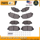 Front + Rear Ceramic Brake Pads Fits 2017-2022 Honda Cr-v 1.5L 2.4L D2036 D2037 New. Price: $43.50.