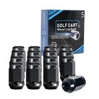 Golf Cart Wheel Lug Nuts Standard 1/2"-20 For Ezgo & Club (16 Pack) Black New. Price: $44.42.