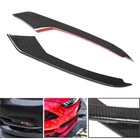 Front Carbon Fiber Fog Light Lamp Eyebrow Cover Trim 2015-2018 Ford Mustang New. Price: $28.99.