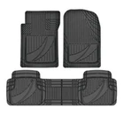 Motor Trend Flextough Advanced Black Rubber Car Floor Mats - Heavy Duty Trim... New. Price: $35.99.