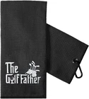 Touner Funny Golf Towel Gifts For Dad, 26X15 In, Black New. Price: $26.99.