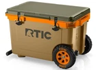Rtic 52 Quart Ultra-light Wheeled Hard Cooler Insulated Portable Ice All Color. New. Price: $160.00.