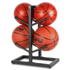 Fitlyiee Basketball Organizers Metal Storage Rack Sports Small, Black New. Price: $61.90.