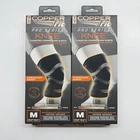 2X Copper Compression Knee Sleeve Pro Series Built Kinesiology Bands Medium New. Price: $24.99.