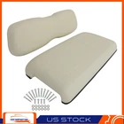 White Golf Cart Front Cushion Set Fits Club Ds Direct Replacement New. Price: $155.99.