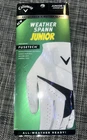 Callaway Golf Weather Spann Junior Left Glove Medium, White New. Price: $15.99.