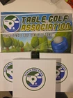 Table Golf Association Board Game With Driving Range, European, And Stretch Goal Used. Price: $200.00.