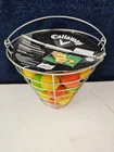 Callaway Soft Foam Practice Golf Balls W/basket 42CT Assorted Indoor/out Flight New. Price: $18.50.