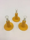 Groove Rt Adjustable Height Golf Tees, Bulk, 3- Oversize Yellow, New. Price: $14.97.