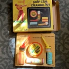 New Vintage Original Oscar, Jr. Golf Club Cleaner Kit, Unused Jef Manufacturing. Price: $9.49.