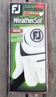 Footjoy Weathersof Men's Golf Gloves 2-PACK Left Hand Xl White/black New. Price: $14.95.