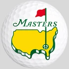 Pga Tour Golf The Masters Ball Round Vinyl Sticker Decal New. Price: $12.99.