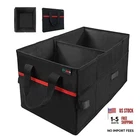Pat Sam's Car Trunk Organizer For Suv, Foldable Collapsible Storage Black New. Price: $33.48.