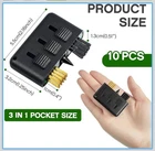 Nuanchu 3 Pocket Sized Retractable Golf Club Cleaning Tool - 10 Pcs Per Box New. Price: $7.99.