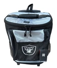 Las Vegas Raiders Nfl Can Rolling Cooler W/ Wheels Oakland Beach Picnic Tailgate New. Price: $69.99.