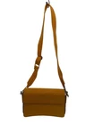 Ecco Pinch Large Quilted Wave Shoulder Bag, Leather, Orange Pattern Pre-owned. Price: $191.89.