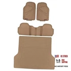 Flextough Baseline Rubber Floor Mats With Trunk Cargo Liner, Beige New. Price: $97.46.