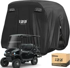 10L0L 4+2 Passenger Golf Cart Cover For Yamaha Ezgo Club Car, 420D Waterproof New. Price: $54.99.