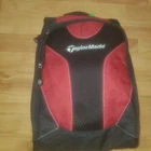 Taylormade Performance Golf Shoe Bag Max Red Black Soft Shell Used. Price: $24.00.