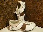 Nike Power Channel Tac Traction Women Golf Shoes Sz 7 White Brown 335940-141 Pre-owned. Price: $23.51.