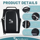 Golkcurx Golf Shoe For Travel Zippered Sport Carrier Bags With Side ... New. Price: $14.49.