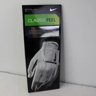 Nike Classic Feel Men's Left Golf Glove White Cabretta Leather New. Price: $18.00.