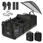 3-SECTION Car Trunk Organizer Xl Large Modular Auto Storage Bin, Foldabl New. Price: $96.35.