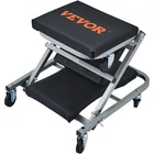 Vevor 2-IN-1 Z Creeper Seat Rolling Mechanic Stool 300 Lb Capacity Black New. Price: $55.24.