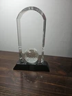 9" Golf Ball Optic Crystal Arch Dome Trophy On Black Pedestal Base Award CRY308 New. Price: $29.94.