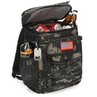 Tactical Backpack Cooler, 25L Insulated Large, Black Camo New. Price: $66.71.