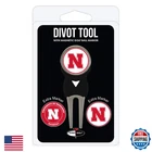 Team Golf Ncaa Nebraska Cornhuskers Divot Tool & 3 Ball Markers New. Price: $39.71.
