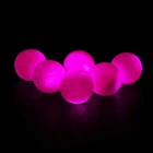 Led Light Up Golf Balls, Glow The Dark Night Pink New. Price: $33.24.