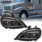 Pair Of Full Led Headlight Headlamp W/ Bulb For Freightliner Columbia Set New. Price: $349.99.